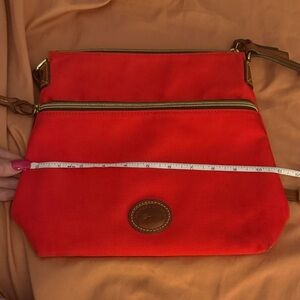 Dooney & Bourke Vibrant Red Nylon Crossbody Bag